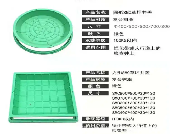 唐河树脂复合种植井盖展示